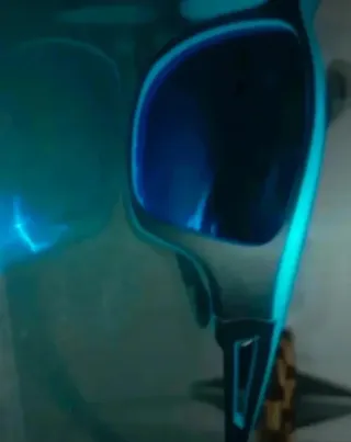 Gafas de Sol Deportivas Unisex Azules +Correa Azul