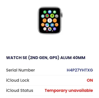 DOS Apple Watches SE Gen 2 GPS + Caja + Correas