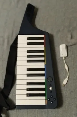 Lote guitar hero rock band mad catz nintendo wii