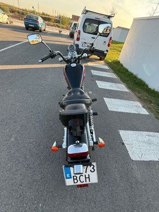 Honda Rebel 250 Negra/Roja