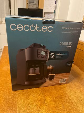 Cafetera Cecotec Coffee 66 Grind&Drop