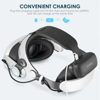 Batería KKCOBVR para Meta/Oculus Quest 3 Pro