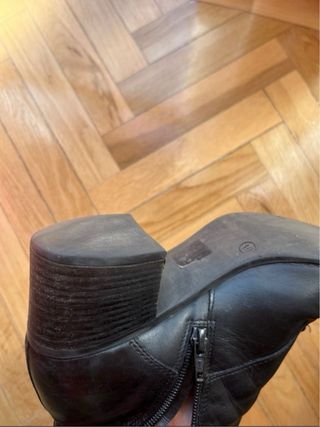 Botines Zara Piel Talla 40