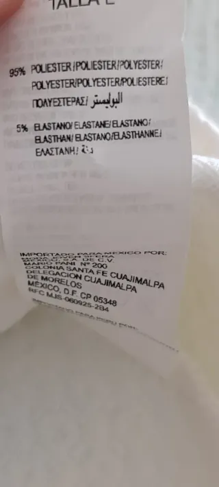 Vestido 2/4 Talla L, NUEVO