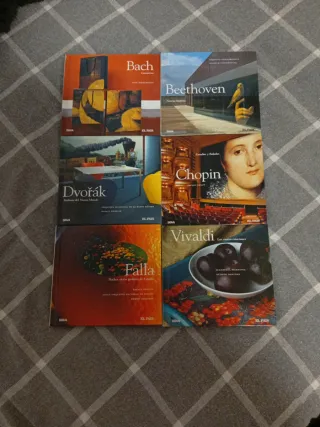 Lote CDs Música Clásica: Bach, Beethoven, Chopin