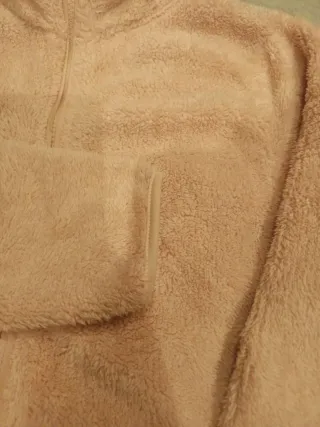 Chaqueta niña pelito rosa