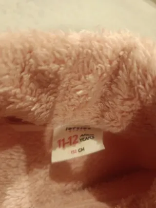 Chaqueta niña pelito rosa