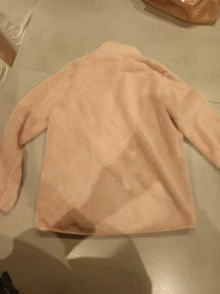 Chaqueta niña pelito rosa