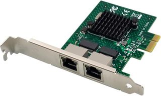 Tarjeta Red PCIe Gigabit Ethernet 2 Puertos RJ45