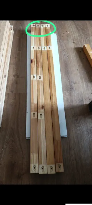 Estructura Cama Kura Ikea Madera