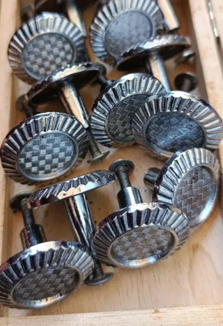 Lote 14 tiradores antiguos B&P (Ibi) - Fundición