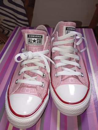 Zapatillas Converse All Star rosas talla 41