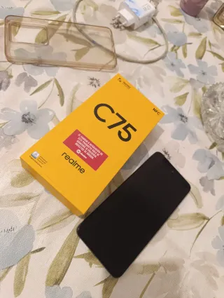 Realme c75 250 gigas como nuevo con caja