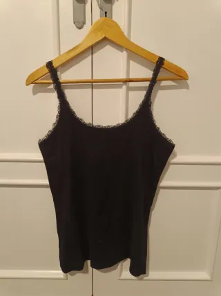 Camiseta tirantes negra
