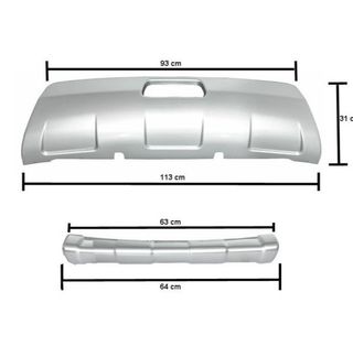 Protectores de paragolpes para Nissan Qashqai J10