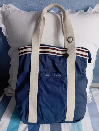 Bolso Tote Azul Tommy Hilfiger