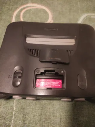 Nintendo 64 Negra Francesa