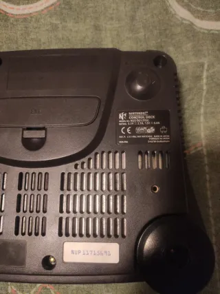 Nintendo 64 Negra Francesa