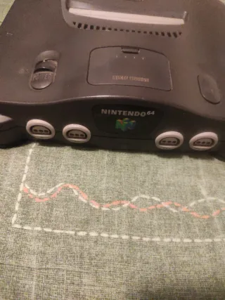 Nintendo 64 Negra Francesa