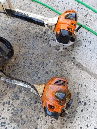 Limpieza de vegetación en parcelas