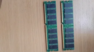 2x Kingston KVR 400MHz DDR RAM Módulos