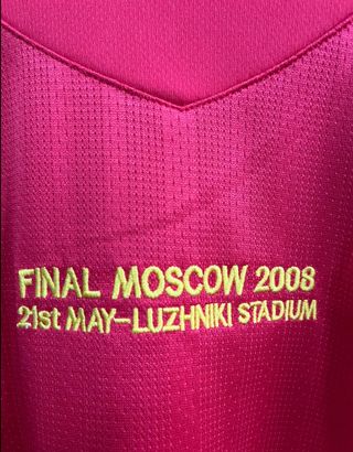 Camiseta Manchester United CR7 Final Moscow 2008