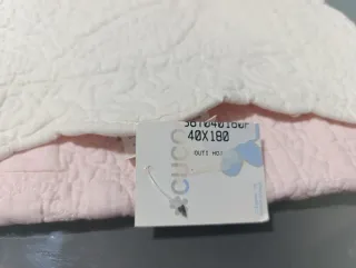 Colcha y Chichonera para Cuna Reversible 40x180cm