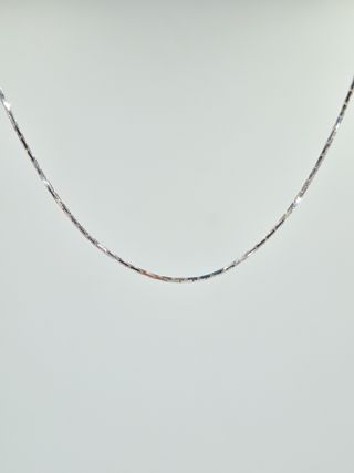 049-02-00183 Cadena Oro Blanco 18K