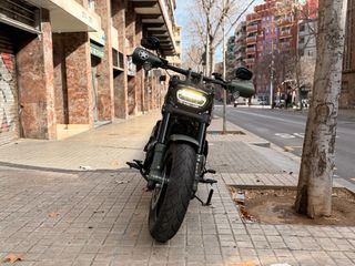 Harley Davidson Fat Bob 114 Negra/Verde