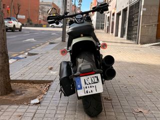 Harley Davidson Fat Bob 114 Negra/Verde
