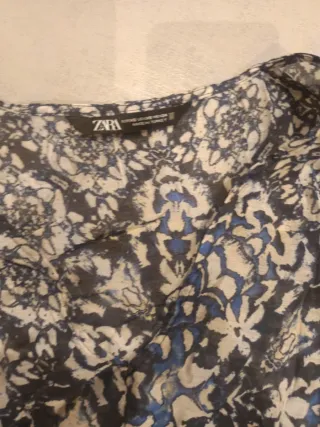 Vestido Zara estampado floral