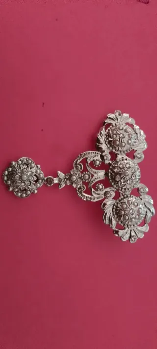 Aderezo Huertana Niña Plata