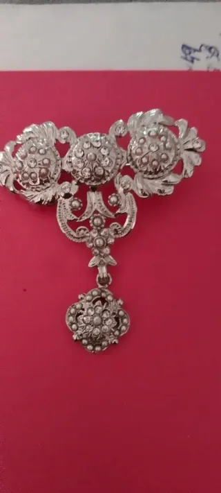 Aderezo Huertana Niña Plata