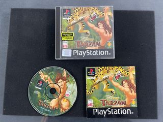 Tarzán PS1 PAL España 🇪🇸