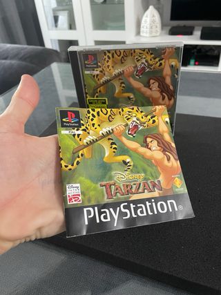 Tarzán PS1 PAL España 🇪🇸