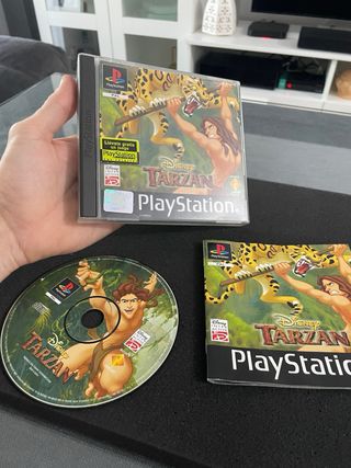 Tarzán PS1 PAL España 🇪🇸