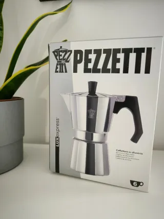 Cafetera Moka Italiana Pezzetti Nueva