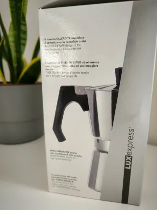 Cafetera Moka Italiana Pezzetti Nueva