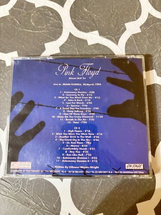 Pink Floyd Miami Bell '94 2 CD