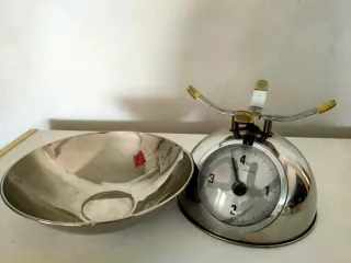 Bilancia da cucina vintage acciaio inox