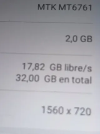 Teléfono Móvil Negro