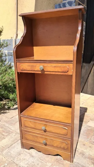 Mesita auxiliar vintage mueble telefonero