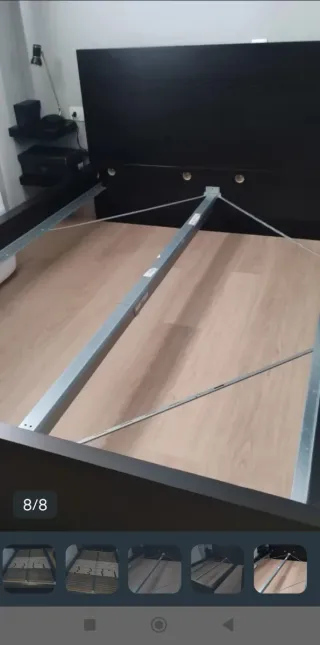 Estructura Cama Somier Madera