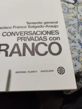 Mis conversaciones privadas con Franco