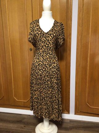 Vestido Zara Leopardo