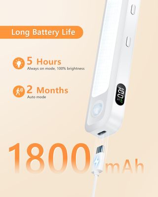 4 Lámparas LED para Armarios/Estantes