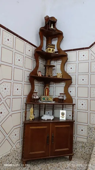 Mueble Rinconera Madera Marrón