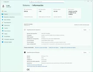 PC Gaming I5-9400 16Gb Gigabyte GTX 1060 WindForce