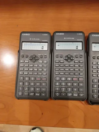 Lote 5 calculadoras Casio