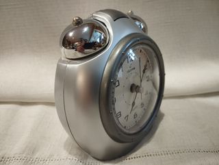 Despertador CALYPSO Plata luz control de volumen